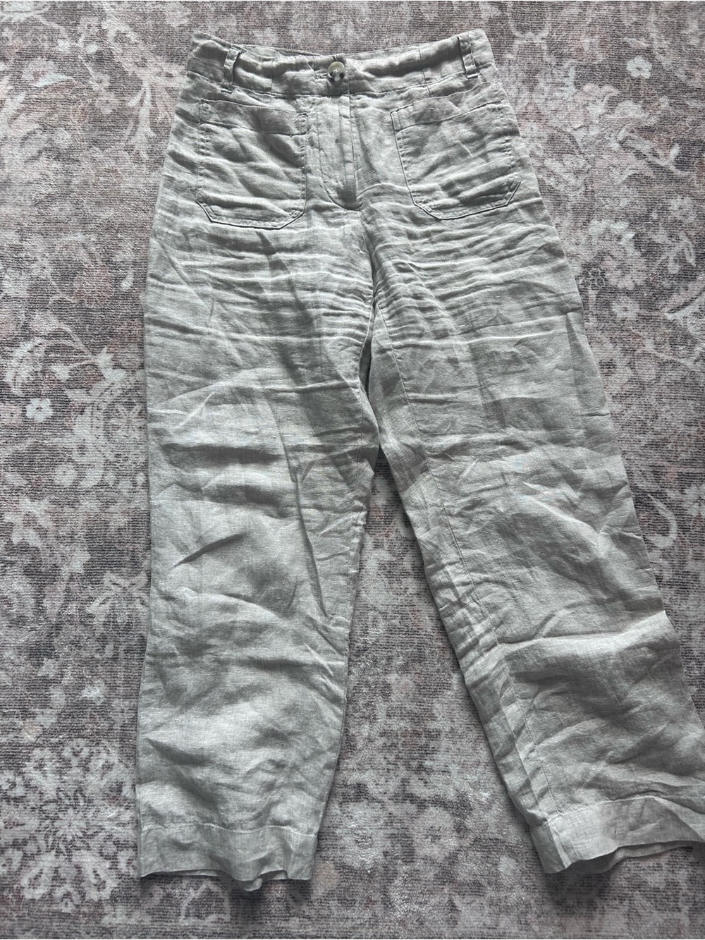 Quince patch pocket linen pants - Picture 4 of 4
